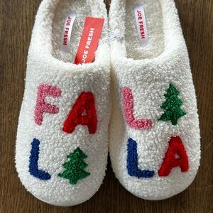 Joe Fresh Cosy Christmas Slippers